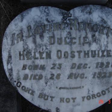 OOSTHUIZEN Dulcie Helen 1928-1929