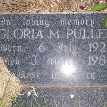 PULLEN Gloria M. 1923-1986