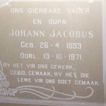ROOYEN Johann Jacobus, van 1893-1971