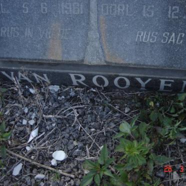 ROOYEN, van