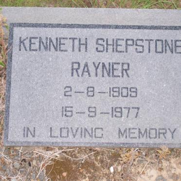RAYNER Kenneth Shepstone 1909-1977
