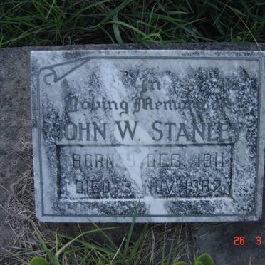 STANLEY John W. 1911-1962