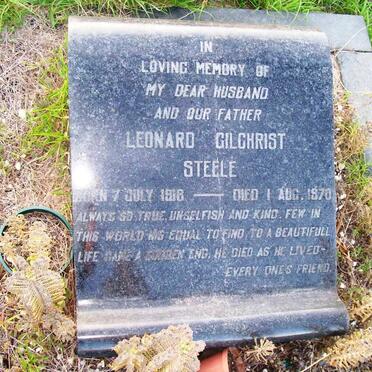 STEELE Leonard Gilchrist 1918-1970