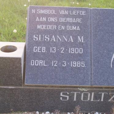 STOLTZ Susanna M.1900-1985