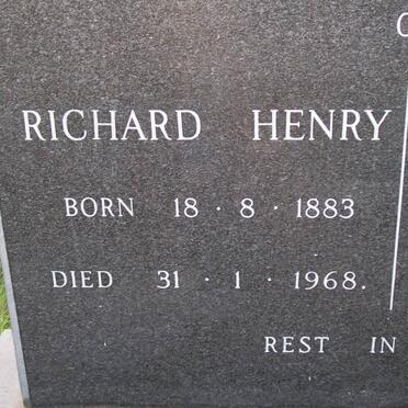 STEWART Richard Henry 1883-1968