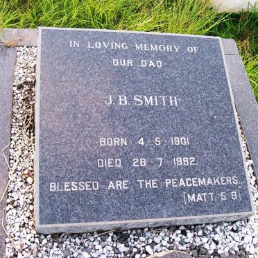 SMITH J.B. 1901-1982