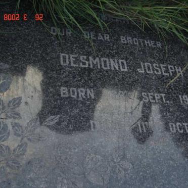 ? Desmond Joseph 1908-1961