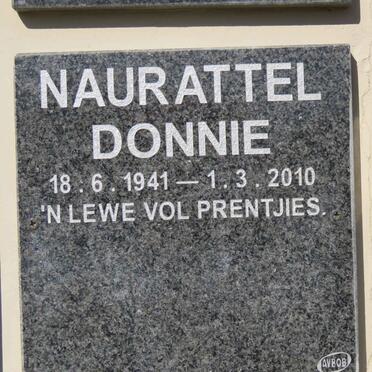 NAURATTEL Donnie 1941-2010