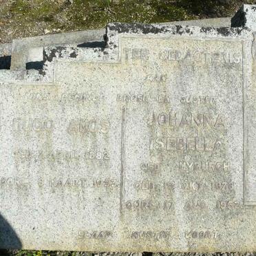 MYBURGH Hugo Amos 1882-1953 :: MYBURGH Johanna Isebella nee MYBURGH  1873-1952