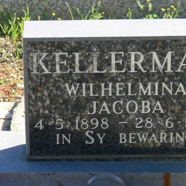 KELLERMAN Wilhelmina Jacoba 1898-1962