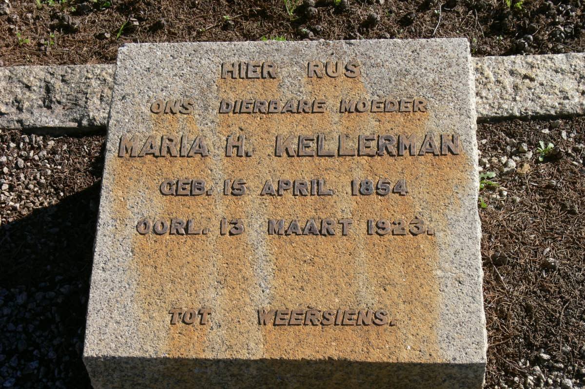 KELLERMAN Maria H. 1854-1923