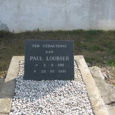 LOUBSER Paul 1911-1981