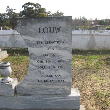 LOUW Dalene 1933-1983