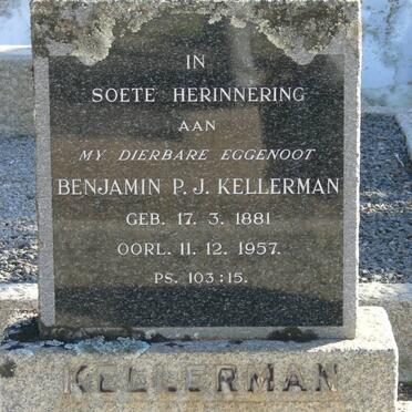 KELLERMAN Benjamin P.J. 1881-1957