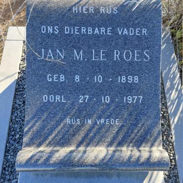 ROES Jan M., le 1898-1977