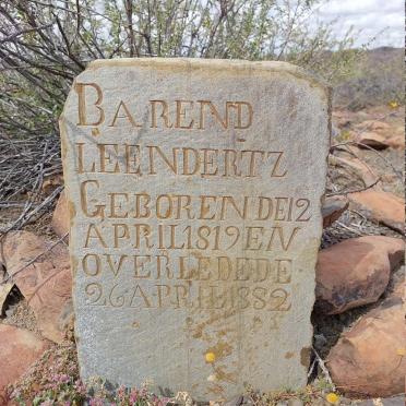 LEENDERTZ Barend 1819-1882