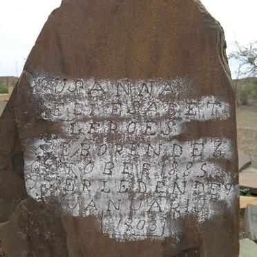 ROES Susanna Eliesabet, le 1885-1903