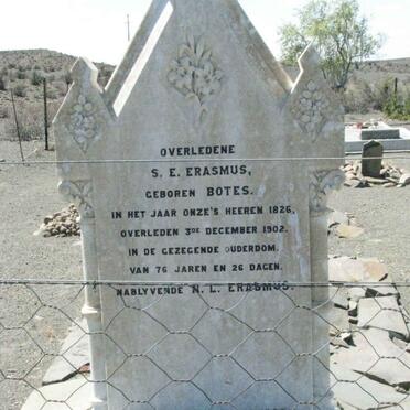 ERAMUS S.E. nee BOTES 1826-1902