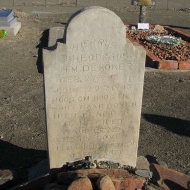 KOKER Theodorus H.M., de 1874-1943