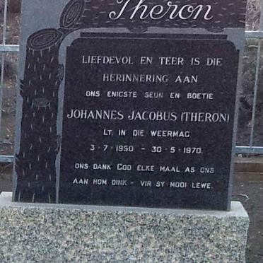 THERON Johannes Jacobus 1950-1970