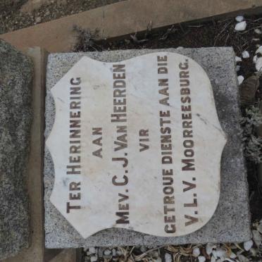 HEERDEN C.J., van
