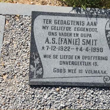 SMIT A.S. Fanie 1922-1990