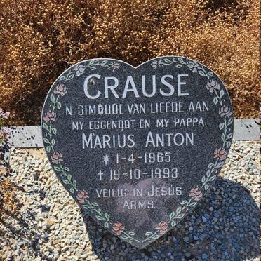 CRAUSE Marius Anton 1965-1993
