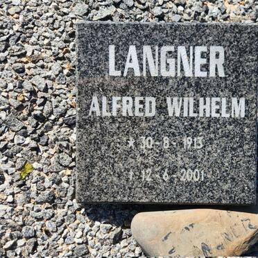 LANGNER Alfred Wilhelm 1913-2001
