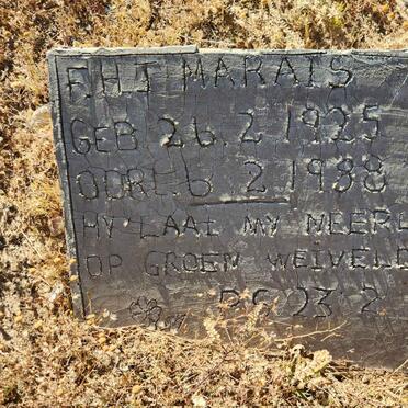 MARAIS F. H. J. 1925-1988
