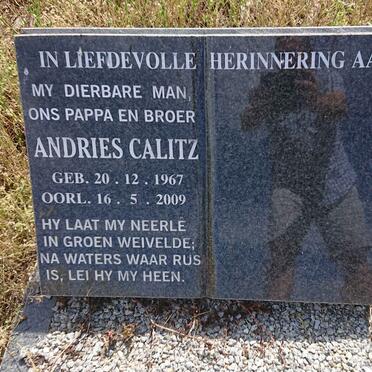 CALITZ Andries 1967-2009