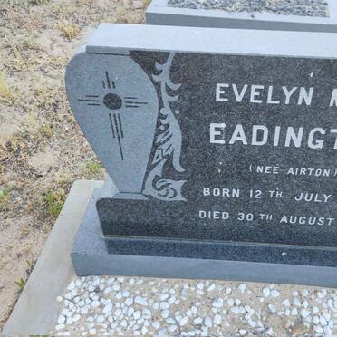 EADINGTON Evelyn Maud nee AIRTON 1909-1980
