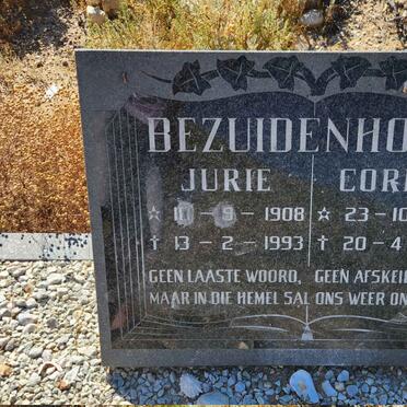 BEZUIDENHOUT Jurie 1908-1993 & Corrie 1913-1993