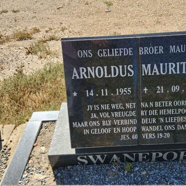 SWANEPOEL Arnoldus Mauritus 1955-2004