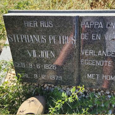 VILJOEN Stephanus Petrus 1926-1979