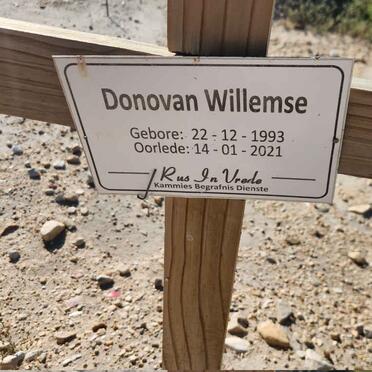 WILLEMSE Donovan 1993-2021