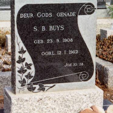 BUYS S.B. 1908-1962