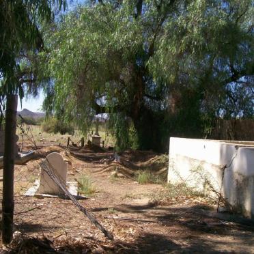 1. Overview of the De Beer Street Cemetery in Prins Albert