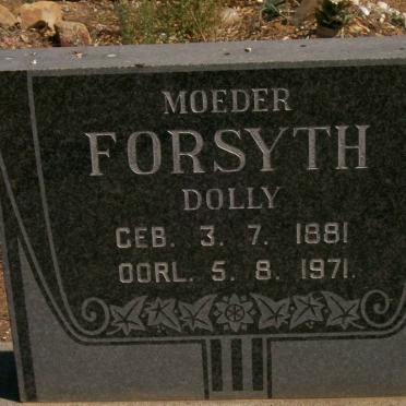 FORSYTH Dolly 1881-1971