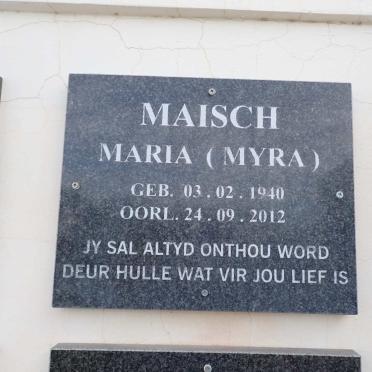 MAISCH Maria 1940-2012