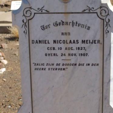 MEIJER Daniel Nicolaas 1827-1907