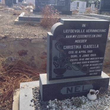 NEL Christina Isabella 1901-1969