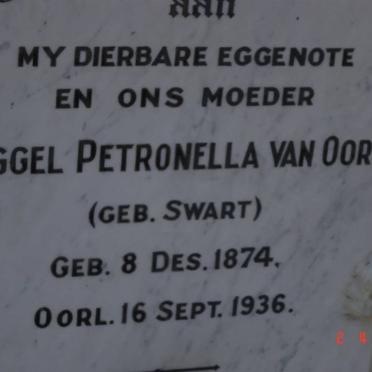 OORDT Maggel Petronella, van nee SWART 1874-1936