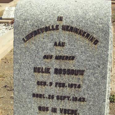 ROSSOUW Nelie 1874-1943