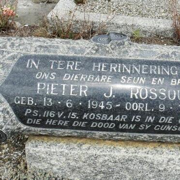 ROSSOUW Pieter J. 1945-1963