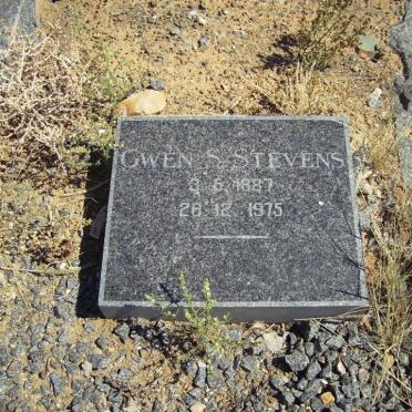 STEVENS James Charles 1881-1926 &amp; Gwen S. 1887-1975