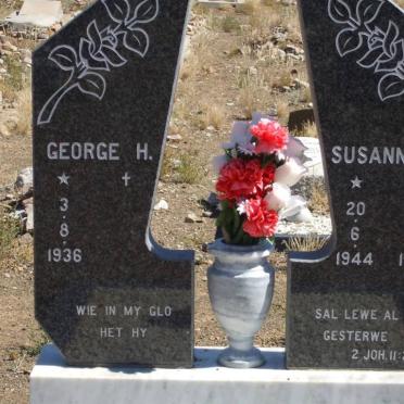 VOLSCHENK George H. 1936-  &amp; Susanna A. 1944-1992