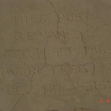 ZYL G.E., van 1863-1929