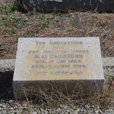 CARSTENS M.M. 1959-1980