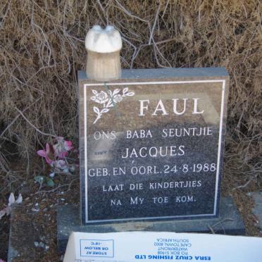 FAUL Jacques 1988-1988