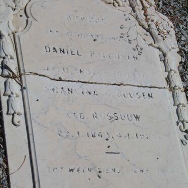 GOOSEN Daniel P. -19?? &amp; Francina ROSSOUW -192?